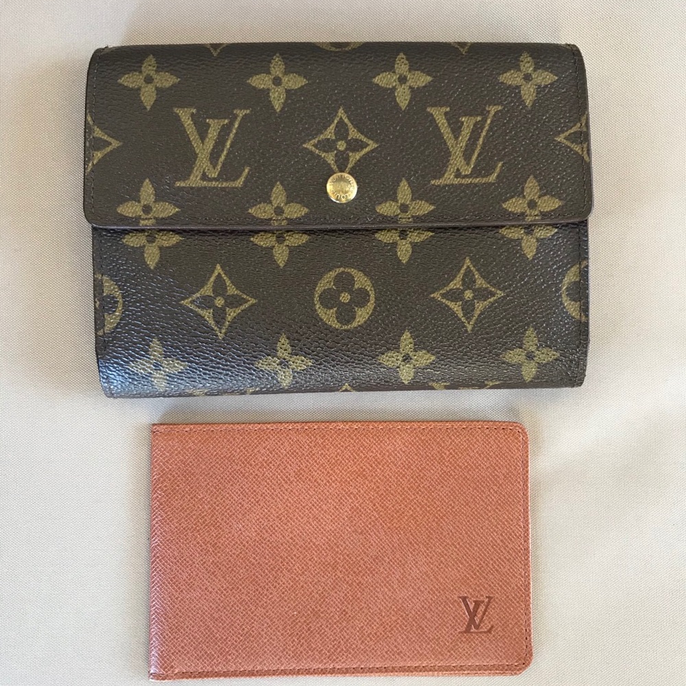 🔥Rare 🔥Louis Vuitton Porte Tresor trifold wallet